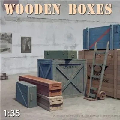 Kit de montage de caisse en bois modèle