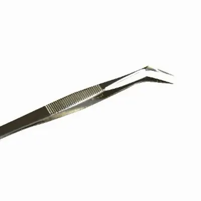 Curved Tip Tweezers for Precision Modeling