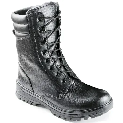 Men`s Military Boots 65RNM with Natural Fur