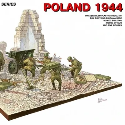 Poland 1944: Soviet Artillery Assembly Model