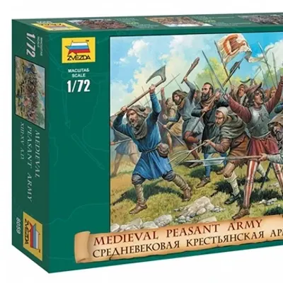 Medieval Peasant Army Model Kit