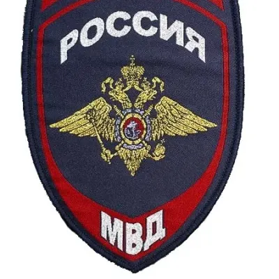 Embroidered Police Chevron ("Eagle")
