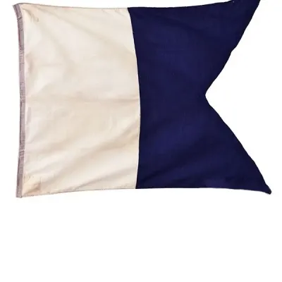 International Signal Flag "A" (Alfa)