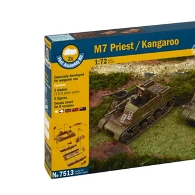 M7 프리스트 105mm HMC 전차 조립 모델