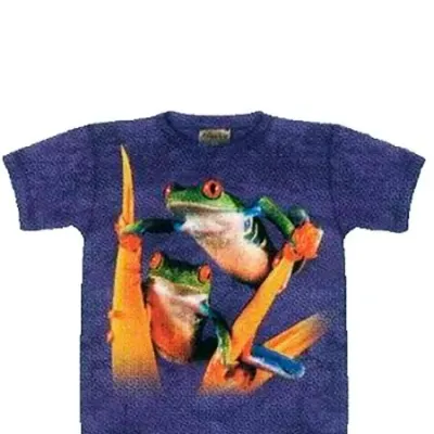 Camiseta para niños "Rana Arborícola de Ojos Rojos" 15-1478 MOUNTAIN