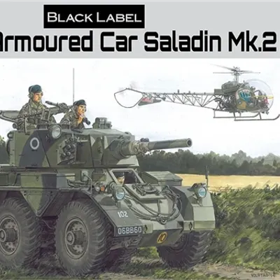 살라딘 MK.II 영국 장갑차 모델 키트
