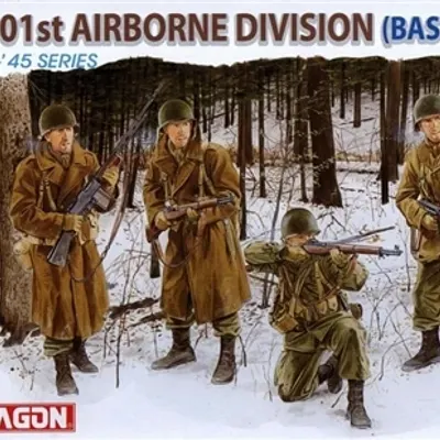 Сборная модель Солдаты US 101st Airborne Division, Bastogne 44