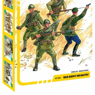 苏联红军步兵模型套件(套装#1)
