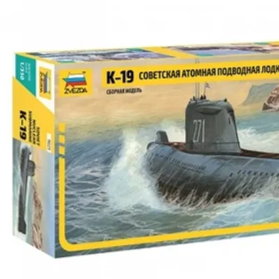 Сборная модель Советская атомная подводная лодка К-19
