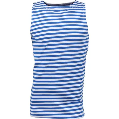 Chemise en coton rayé "Spлб VDV"