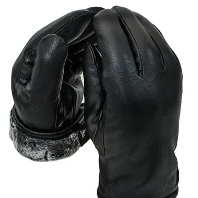 Winter Leather Tactical Gloves