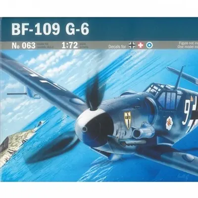 Сборная модель Самолет BF-109 G6