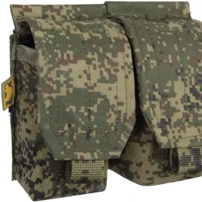 Poche à grenades pour 2 grenades avec Velcro