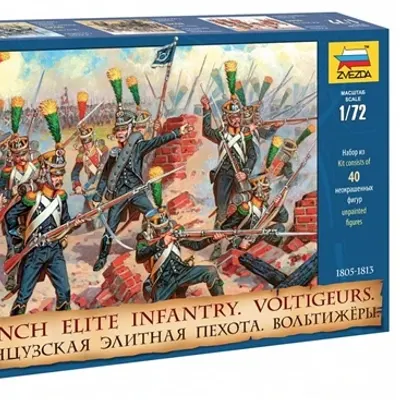 Französische Elite-Infanterie Voltigeurs Modellbaukit