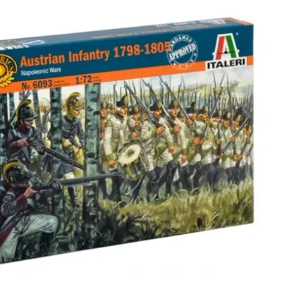 Soldats d'infanterie autrichiens 1798-1805 - Kit de modèles collectibles