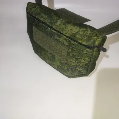 Markus Chest Utility Pouch for Tactical Vests, 2L, Green