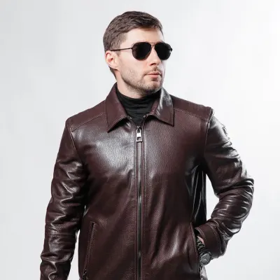 Emora MK/17-42K メンズクラシックレザージャケット