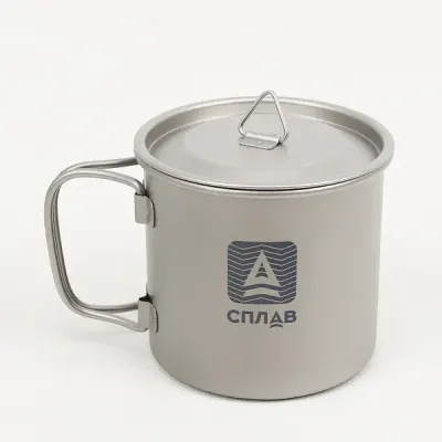 Copa para Acampar de Titanio 350ml