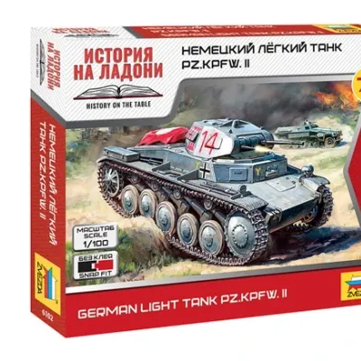 Deutscher Leichtes Panzerkampfwagen Pz.Kpfw II Modellbausatz