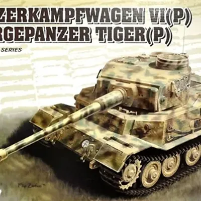 Pz.Kpfw.VI (P) BERGEPANZER TIGER (P) 塑料模型套件