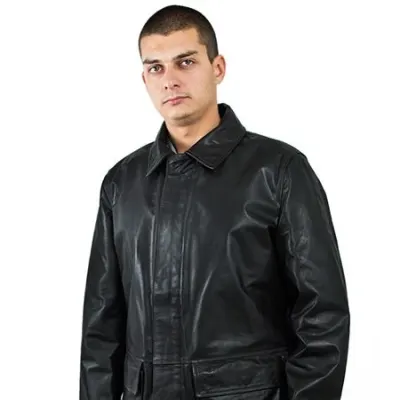 Chaqueta de Cuero para Hombre 71-71 Flonap - Duradera y Estilosa
