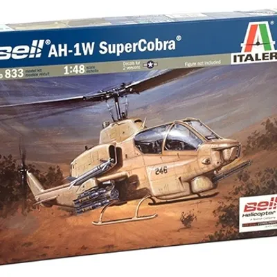 벨 AH-1W 슈퍼코브라 플라스틱 모델 키트