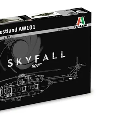 AW101 Skyfall直升机组装模型