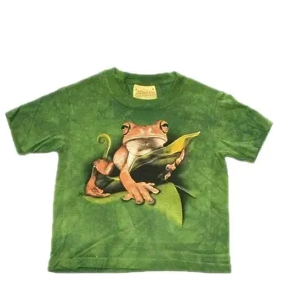 Niños T-Shirt "Kvaksha" 15-1495 MOUNTAIN