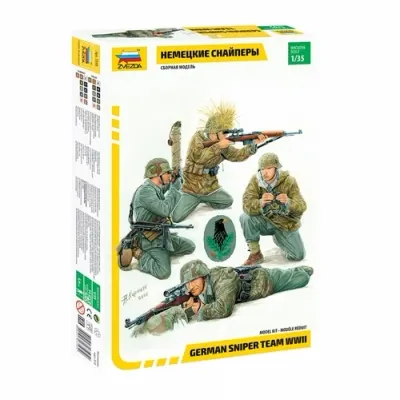 German Sniper Team Model Kit