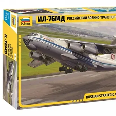 IL-76MD Militärtransportflugzeug Modellbaukasten