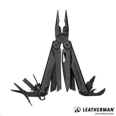 أداة Leatherman Wave Plus متعددة الاستخدامات باللون الأسود (832526)