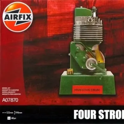 4-Stroke-Benzinmotor-Assembly-Modell