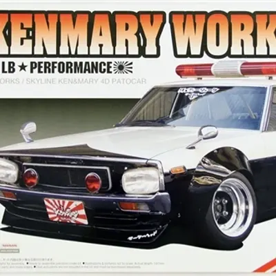 LB Works Ken Mary 4-Door Patrol Car Model Kit