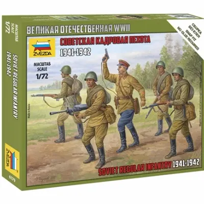 Sowjetische Infanterie Modellbaukit 1941-1942