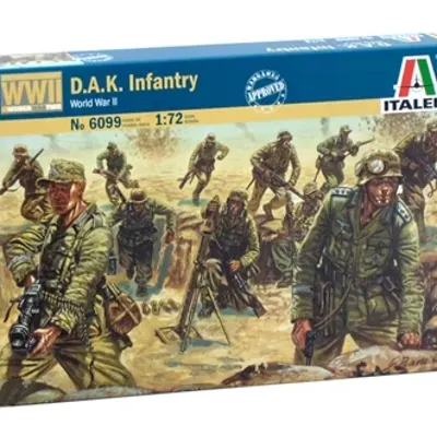 WWII D.A.K. Infantry Assembly Model