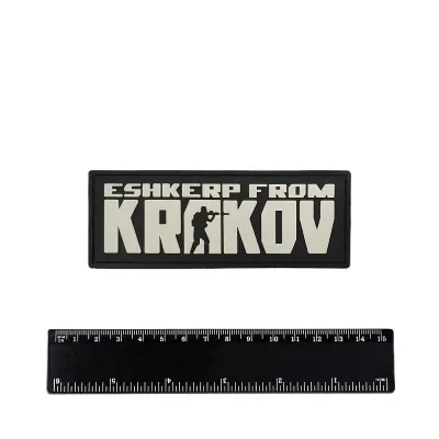 Шеврон Eshkerp from Krakov лента PVC