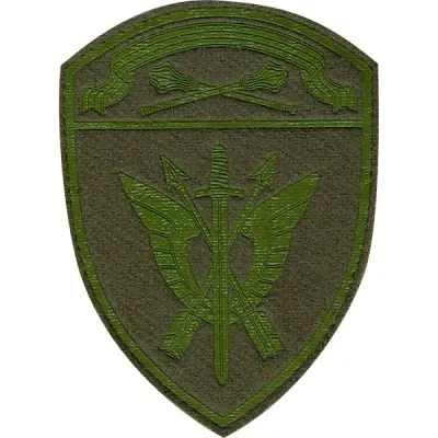 Patch Velcro pour uniformes Rosgvardia COHKO SOBR Field Olive Plastique