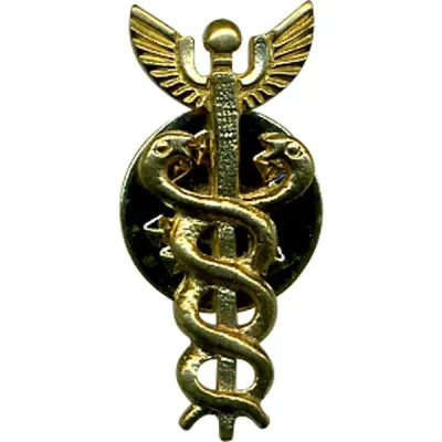Miniatyrenes Merkurs Caduceus Metallsymbol