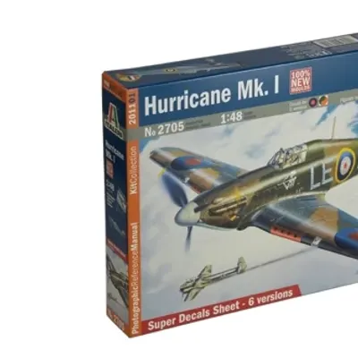 Сборная модель Самолет Hurricane Mk1
