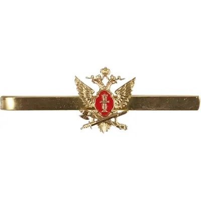 Clip métallique pour cravates de uniforme
