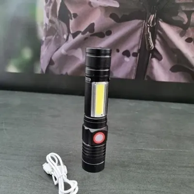 전술 LED 플래시라이트 10W T6 COB