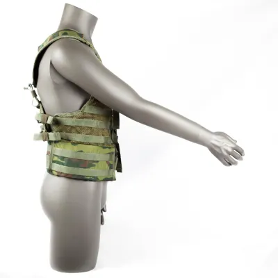 Chaleco Táctico Mejorado Base con Cinturón Extendido - Talla Pequeña