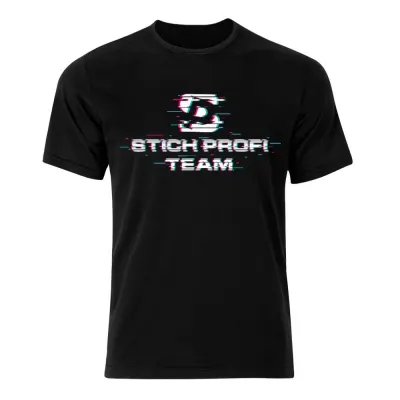 Stich Profi Team Militärstil-T-Shirt