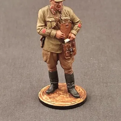 Painted Tin Soldier Emperor Nicholas II - 1:32 Scale (54mm)