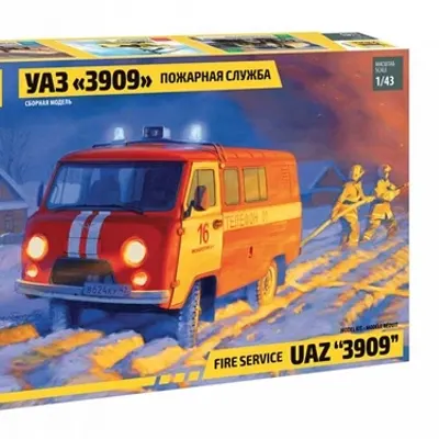 Assemblée de Véhicule de Service Incendie UAZ 3909