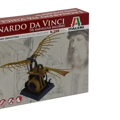 Máquina Voladora de Leonardo para Armar