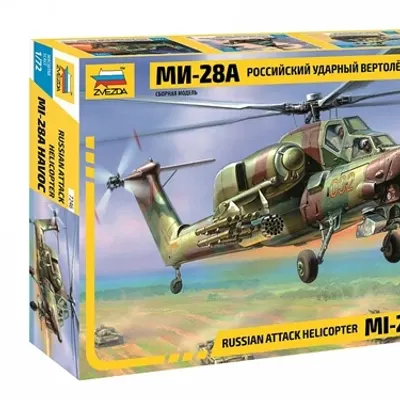 Kit de Modelo de Helicóptero de Ataque Mi-28A Ruso
