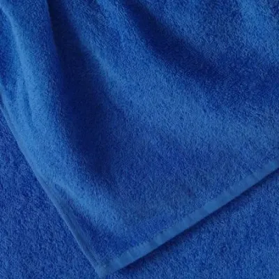 Blue Cotton Terry Towel 100x50 cm