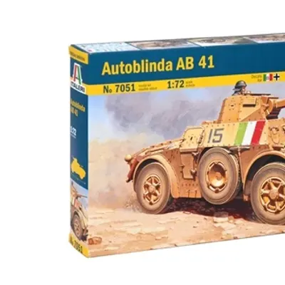 Autoblinda AB 41 모델 키트