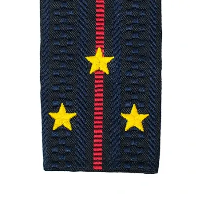 准尉警階章イエロースターセット MF-39-09